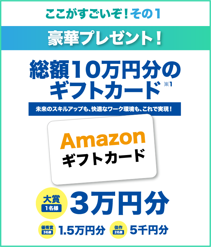 ここがすごいぞ！その1